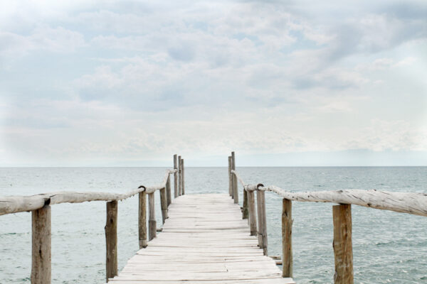 beach, dock, pier, long miles coffee project