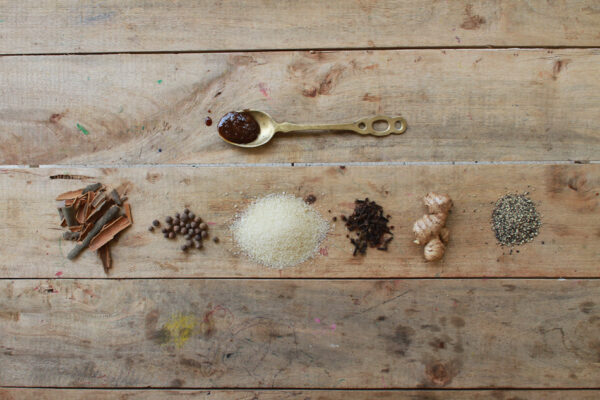 Homemade Gingerbread Spice Syrup